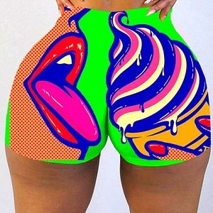 💋GRAPHIC PRINT SHORT SHORTS!!!